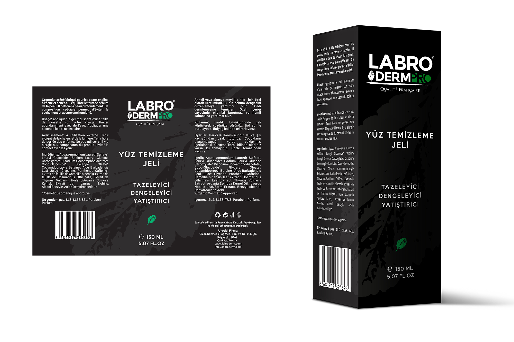 LabrodermPRO Packaging