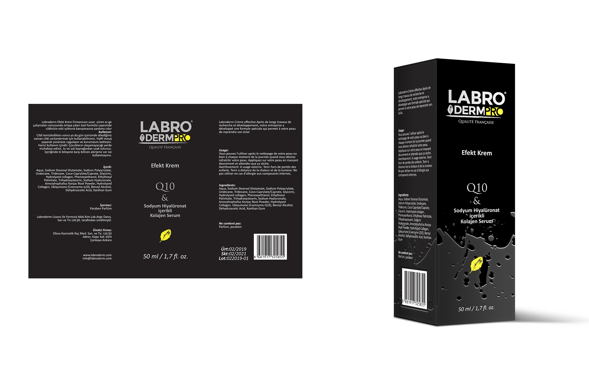 LabrodermPRO Packaging