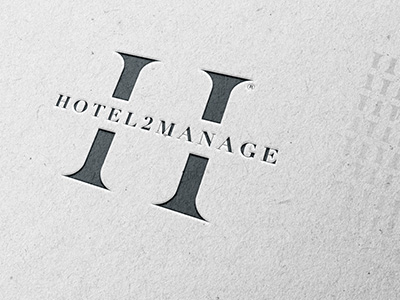 Hotel2Manage Logo Kurumsal Kimlik Tasarımları