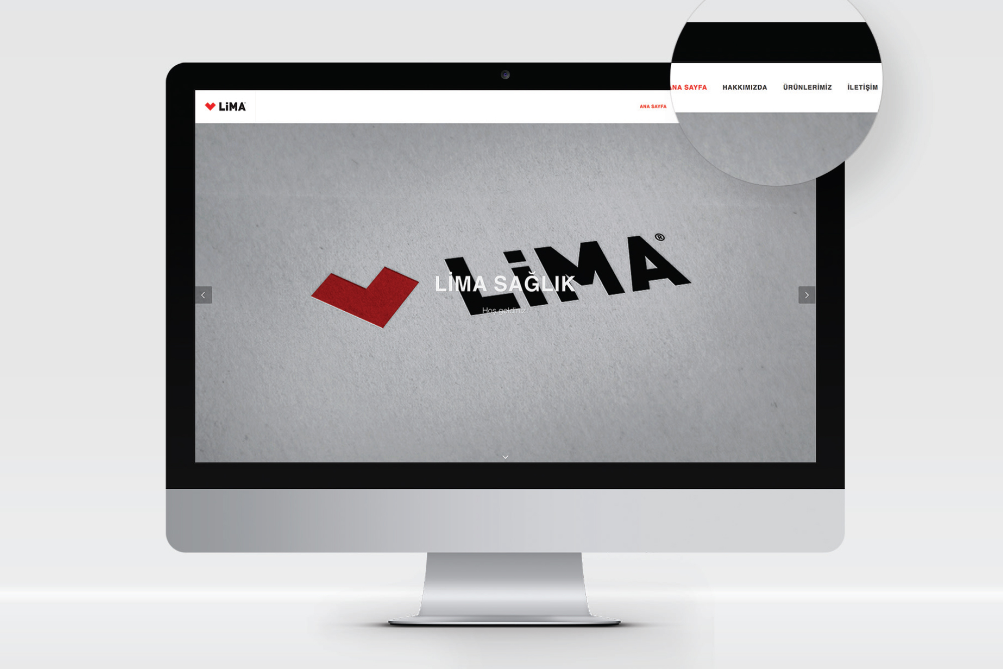 Lima Sağlık Web Sitesi