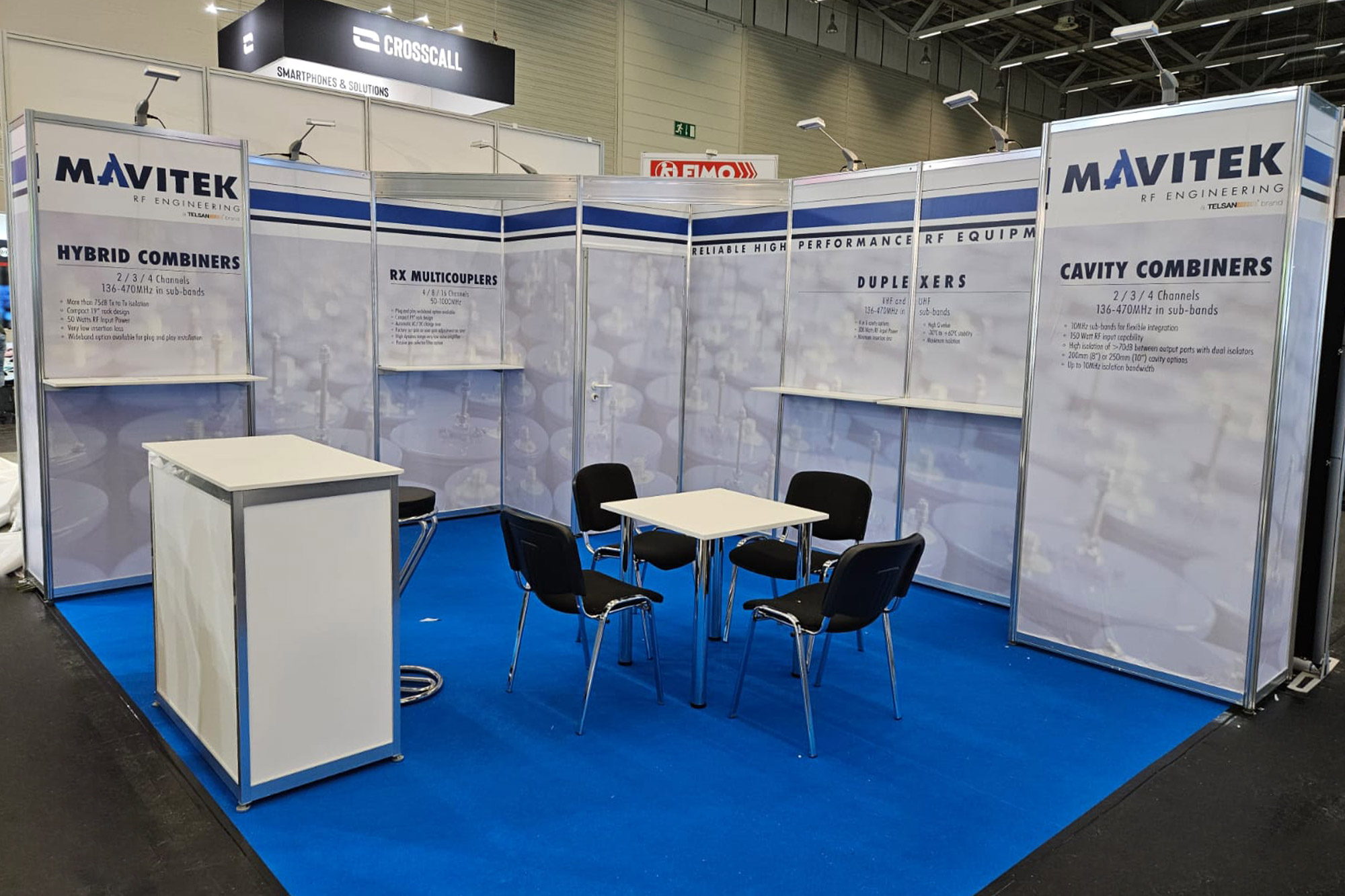 Telsan Mavitek Fuar Stand