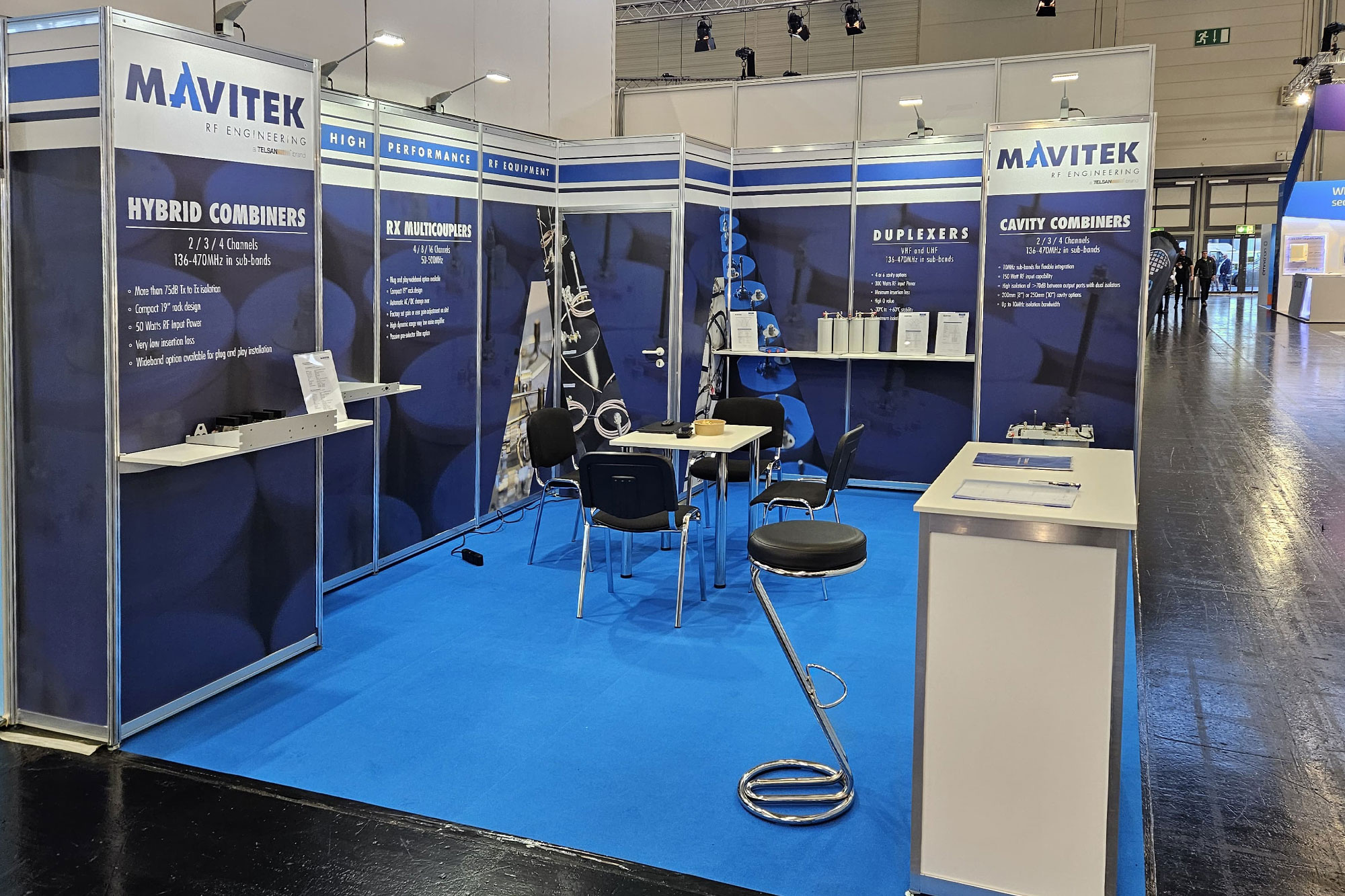 Telsan Mavitek Fuar Stand
