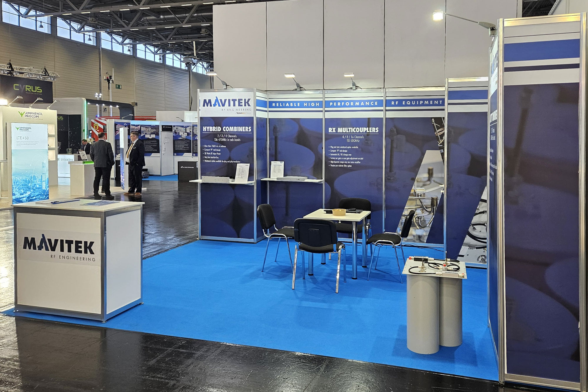 Telsan Mavitek Fuar Stand