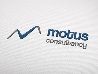 Motus Consultancy Logo and Corporate ID