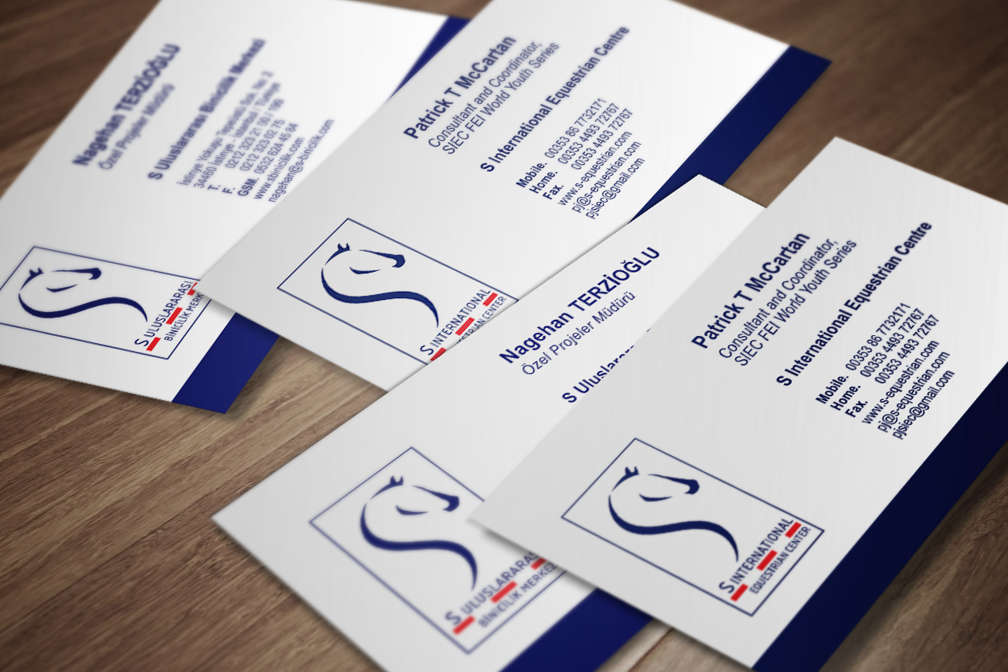 S Uluslararası Binicilik Merkezi Kurumsal Kimlik Stand Websitesi