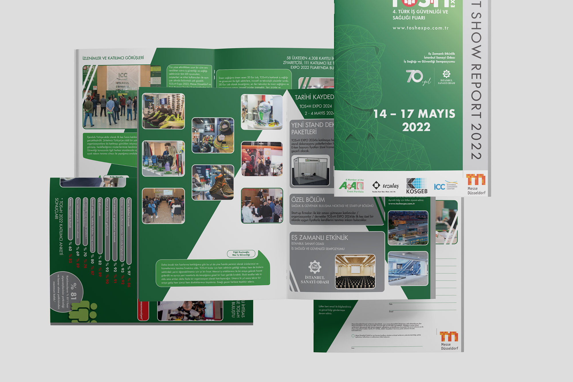 Tezulaş Messe Dusseldorf TOS+H Expo 2024 Fair Event Design